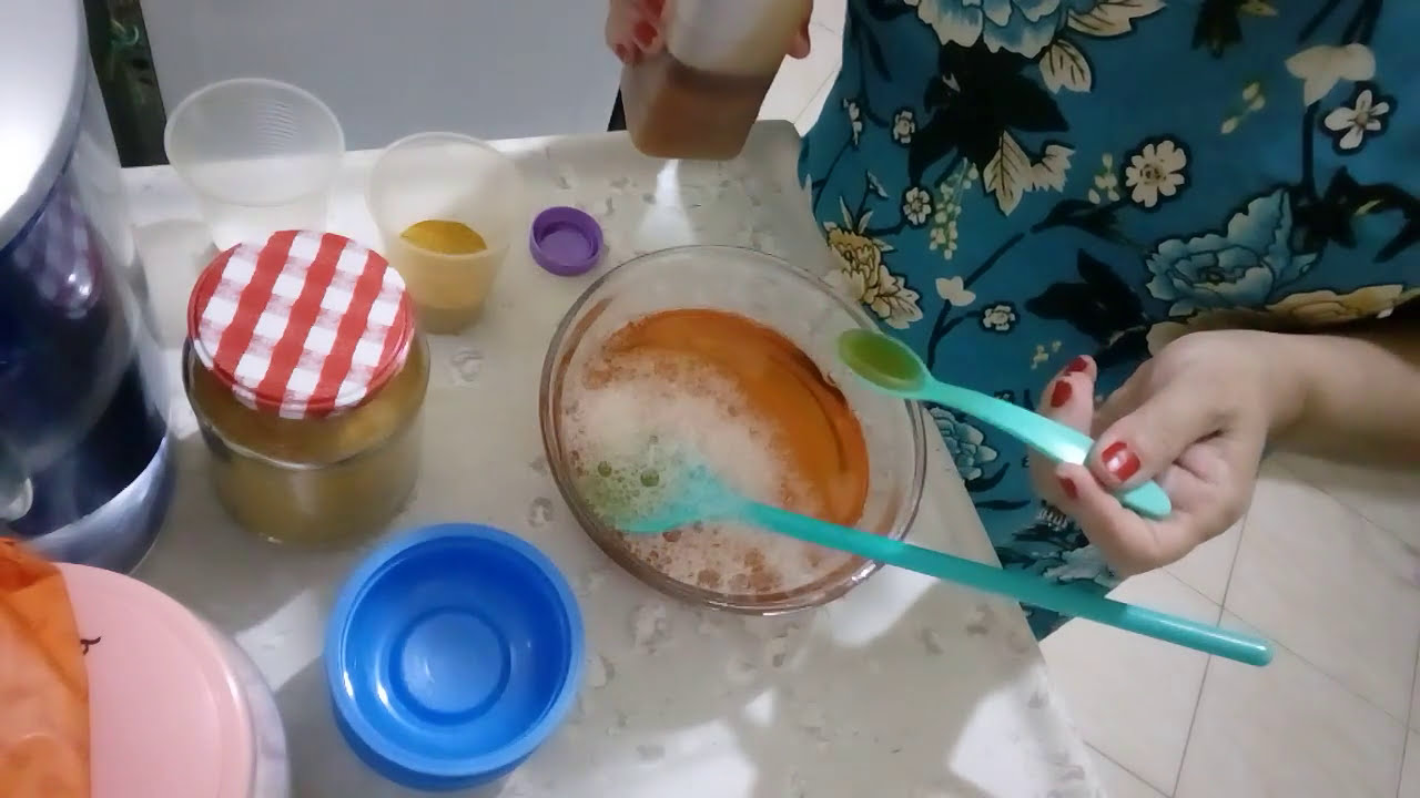 Como fazer um Sabonete de  açafrão