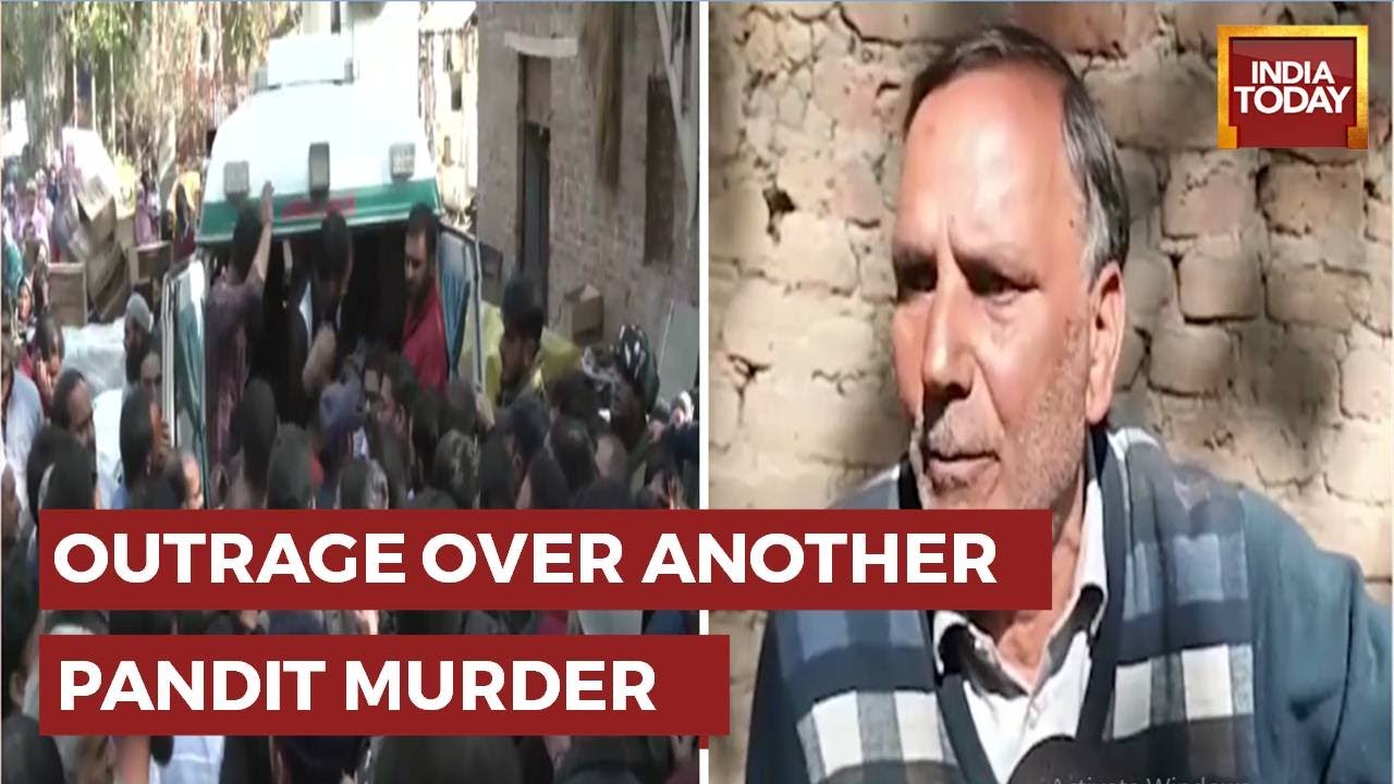 Outrage Over Another Kashmiri Pandit Murder In The Valley, Eyewitness Narrates The Whole Incident