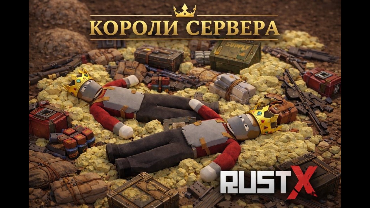 ЛУЧШИЙ ВАЙП  ЗА ВСЕ ВРЕМЯ !!ЗАРЕЙДИЛИ ВЕСЬ СЕРВЕР НА RustX!!