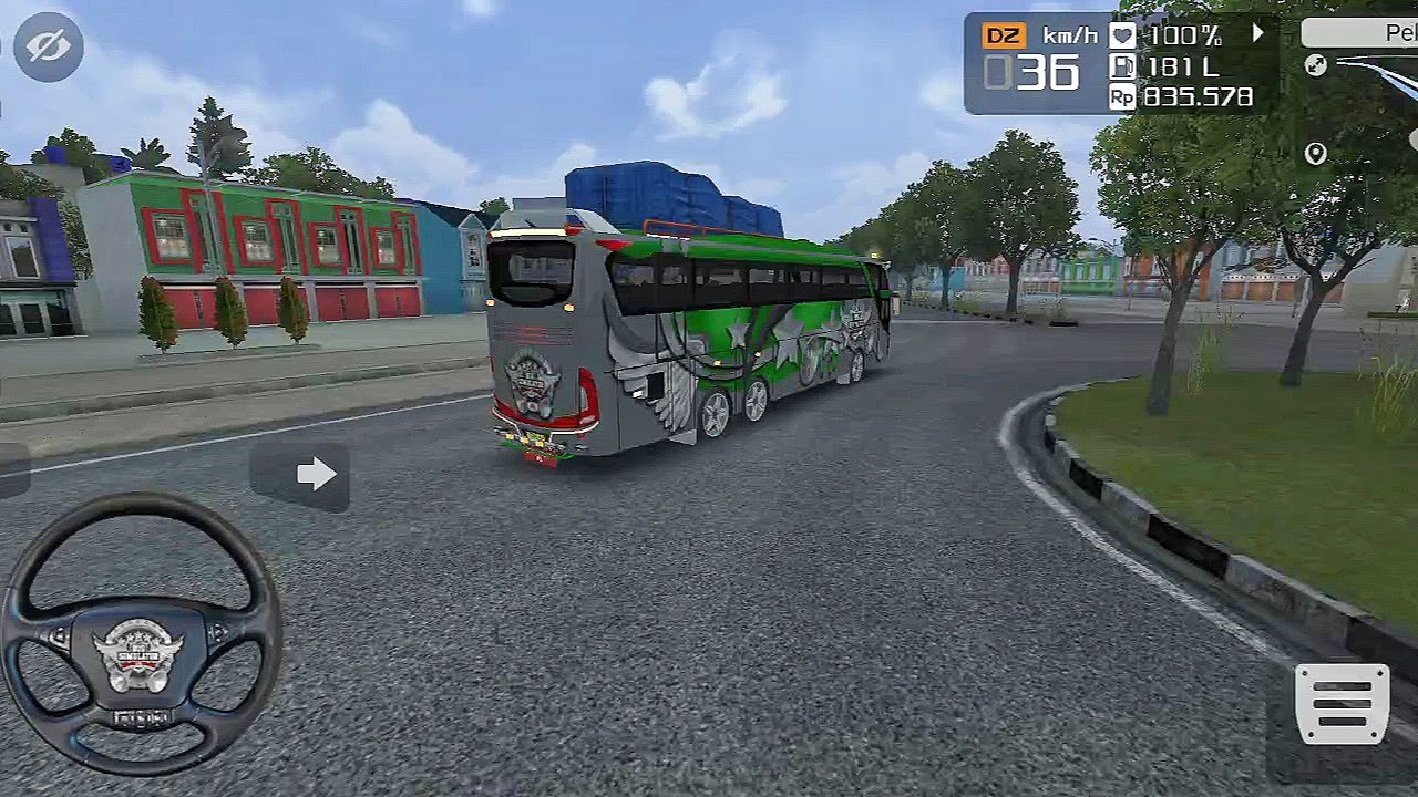 Bus Simulator Indonesia 😍 || Denjorious bridge driving 😱|| indonesia Simulator game 🎮 #bussid 