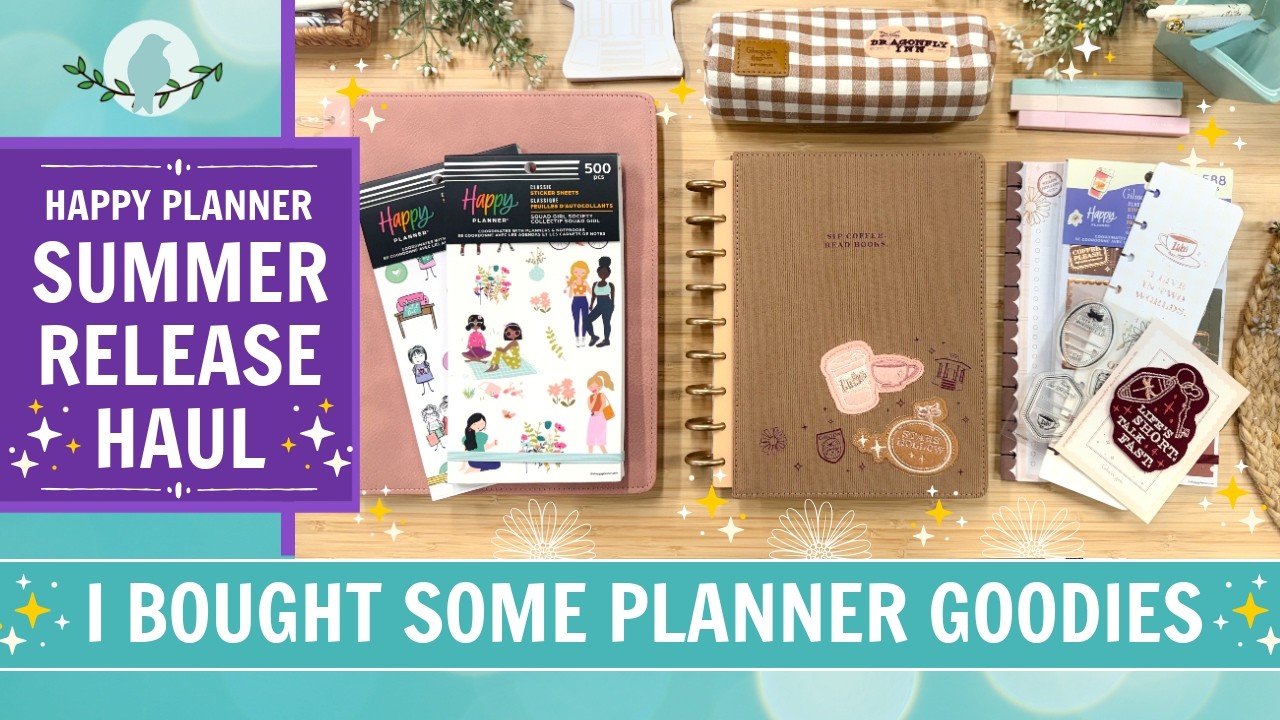 Что я купила из летней коллекции Happy Planner | Планировщик памяти, книги с наклейками и бокс &laquo;Д...