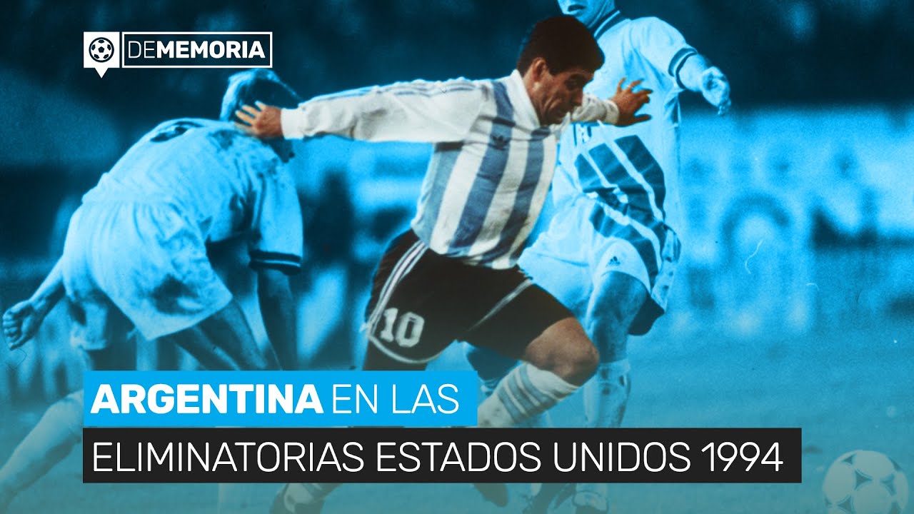 ARGENTINA en las ELIMINATORIAS Estados Unidos 1994