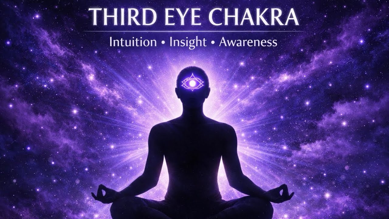 🟣 THIRD EYE CHAKRA ACTIVATION | Ajna | Intuition, Clarity & Inner Wisdom 