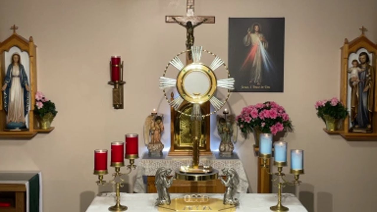 LIVE Eucharistic Adoration - Sisters of Divine Mercy