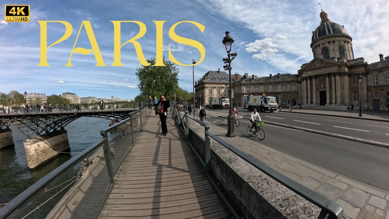 Cycling through Paris POV 4K60