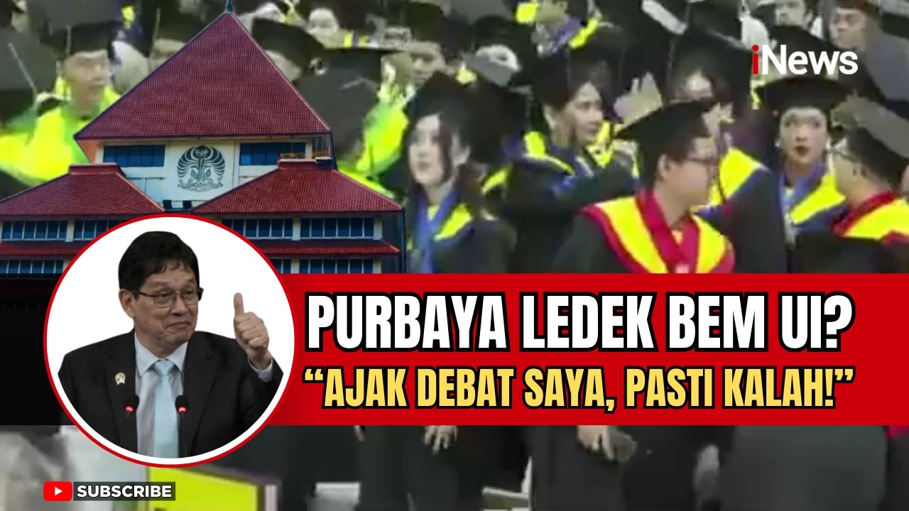Purbaya vs BEM UI Memanas? Singgung Demo dan Tantang Debat!