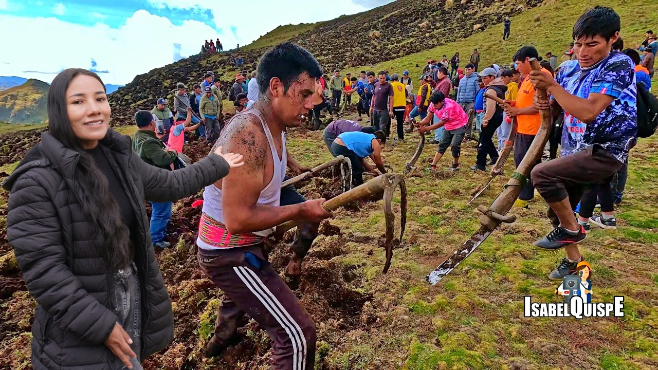 Gran COMPETENCIA de CHACMEO Ancestral - Milpo Huancavelica Perú | Isabel Quispe
