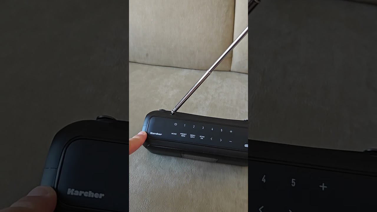 Радио колонка Karcher DAB go