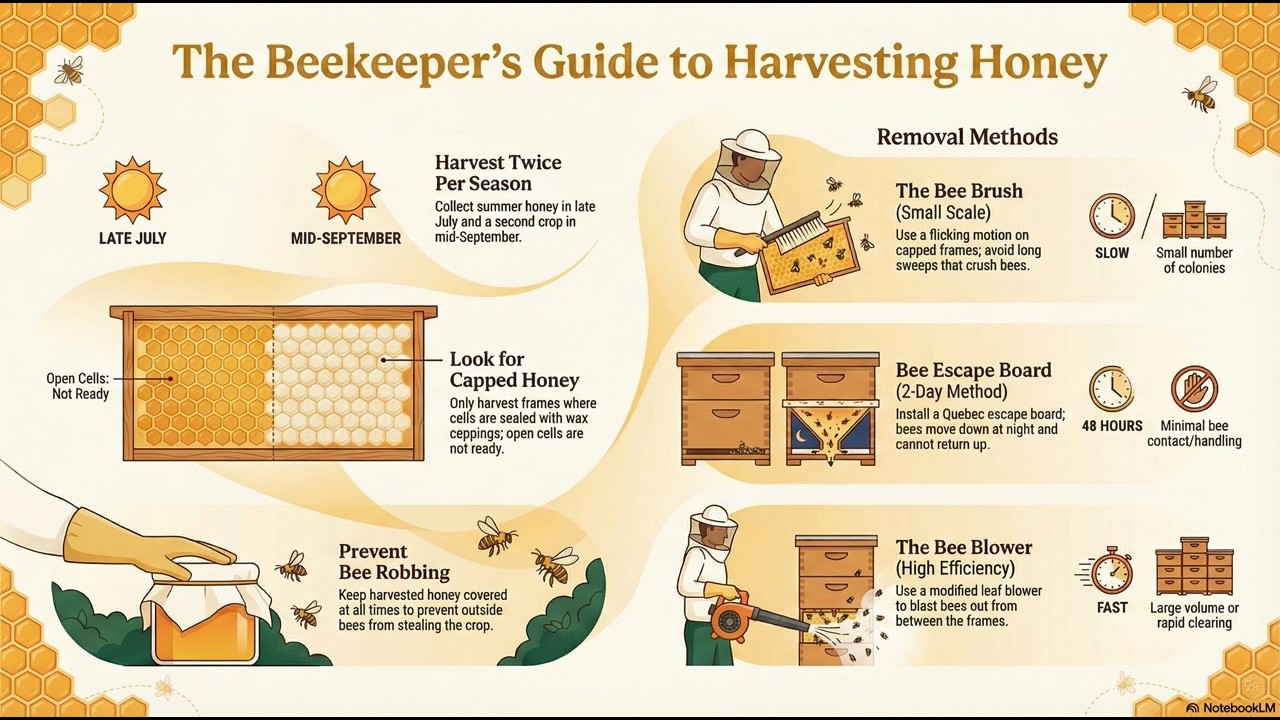 Honey Harvesting Guide for Beekeepers