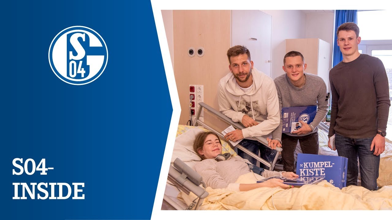 Krankenhausbesuch: S04-Profis schenken Freude
