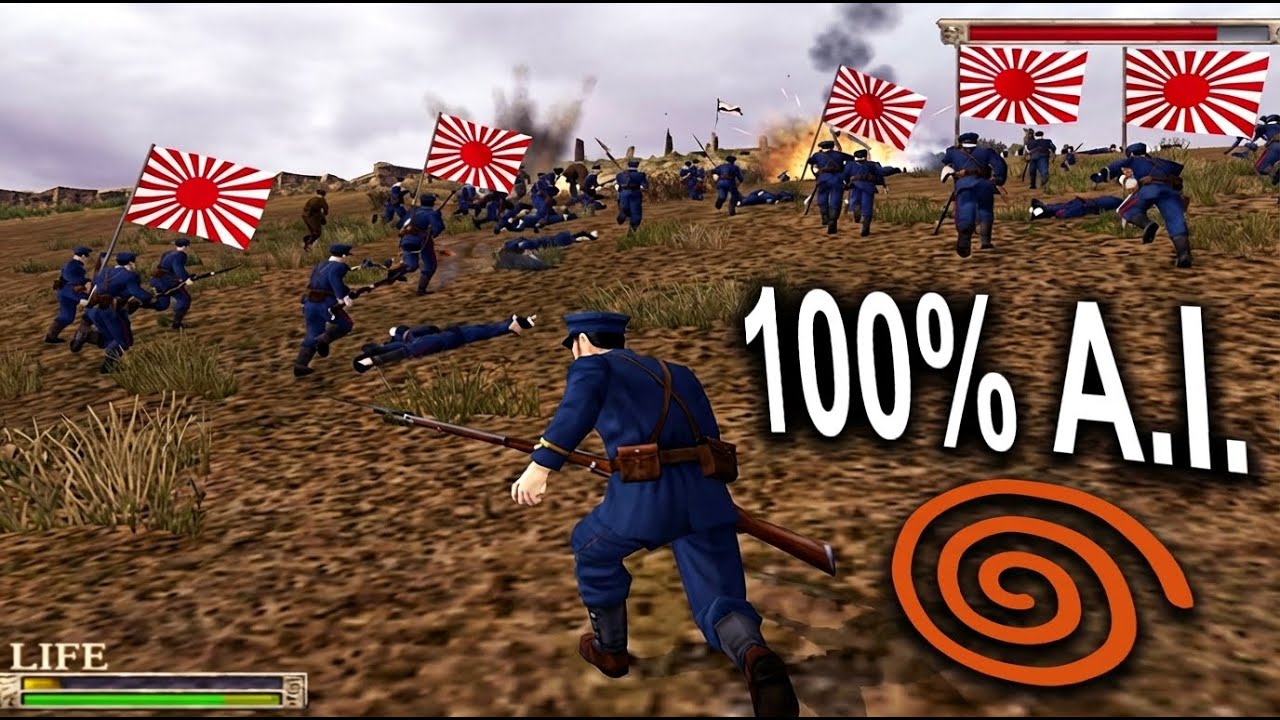 History of Japan as a Dreamcast Game (A.I. Video)