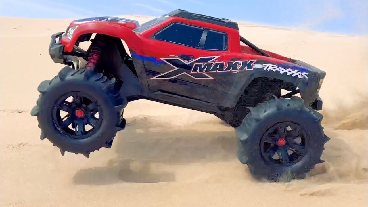 Traxxas X-Maxx 8S - Silver Lake Sand Dunes!!!