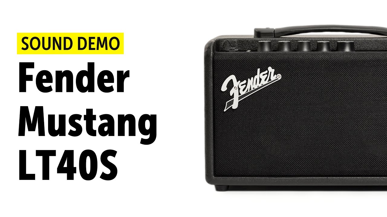 Fender Mustang LT40S - Sound Demo (no talking)