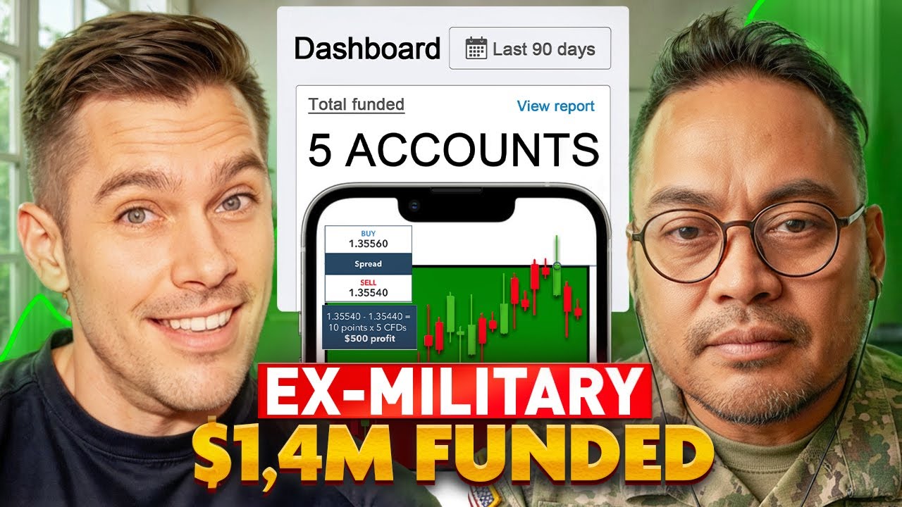 Ex Military Man Funded Over $1.4 Million With Prop Firms