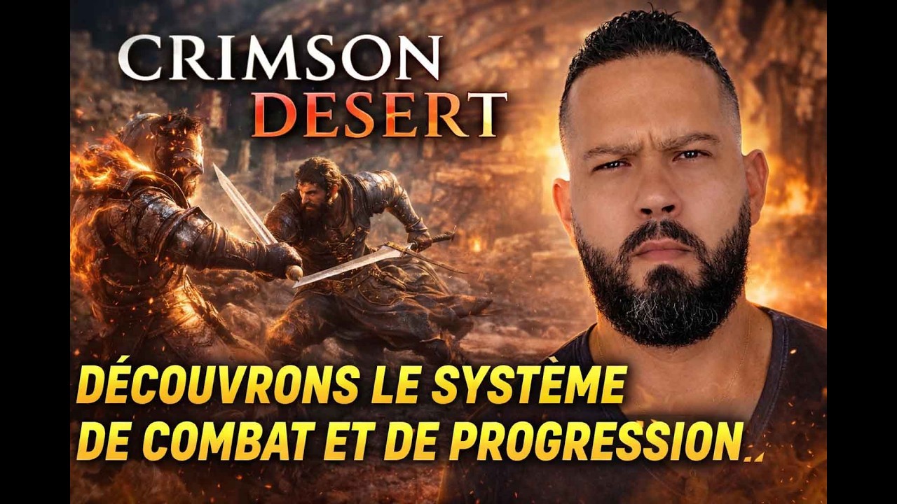 CRIMSON DESERT : DÉCOUVRONS SON SYSTÈME DE COMBAT ET DE PROGRESSION !