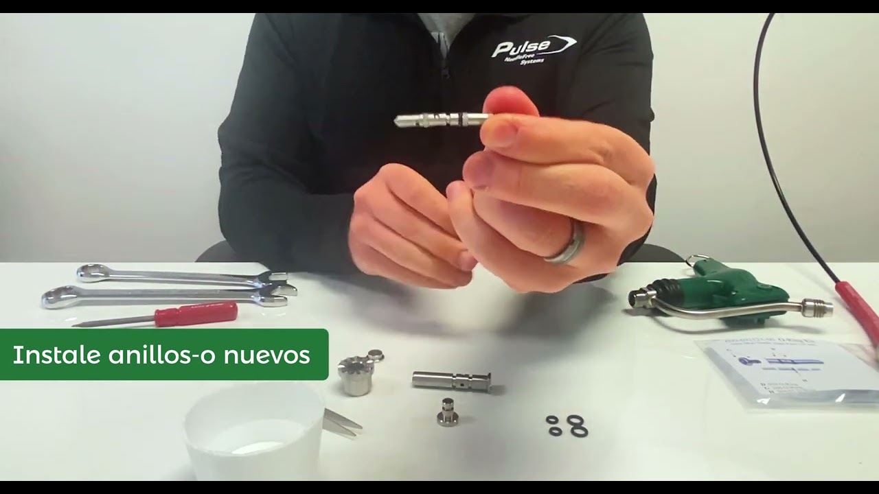 Pulse 250 HandPiece O Ring Change SPANISH