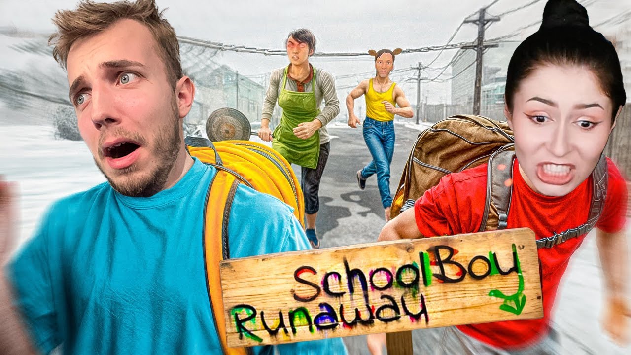 PRIATEĽKA UŠLA PRÍSNYM RODIČOM V SCHOOLBOY RUNAWAY