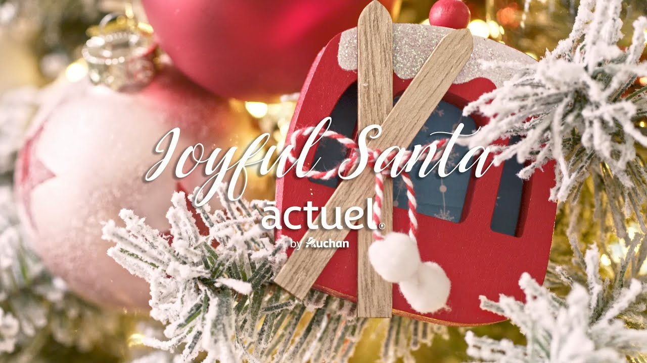 Magia świąt w Waszym domu! Dekoracje świąteczne Actuel - Kolekcja Joyful Santa