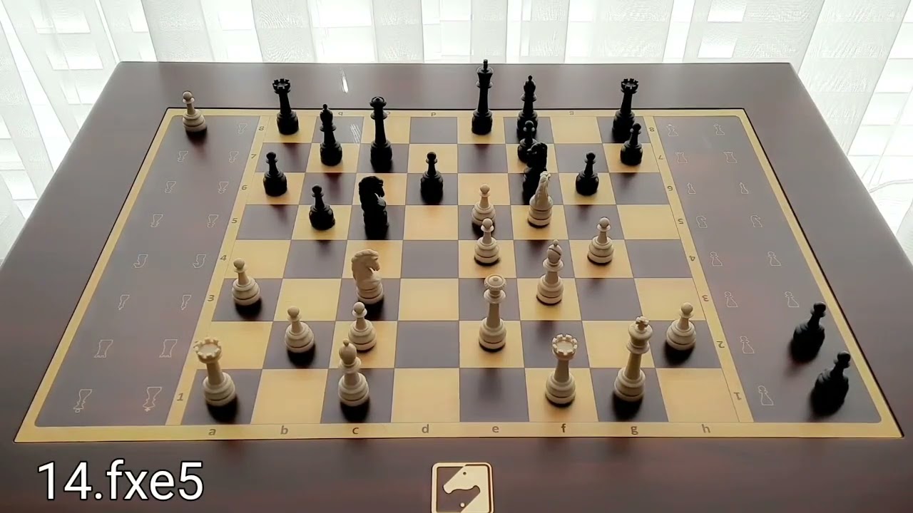 Rashid Nezhmetdinov v Mikhail Tal  1961 USSR chess championship in Baku round 15