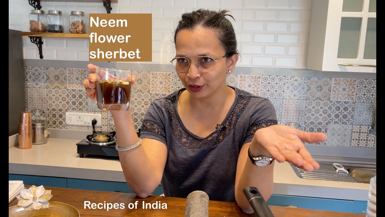 Neem flower sherbet recipe