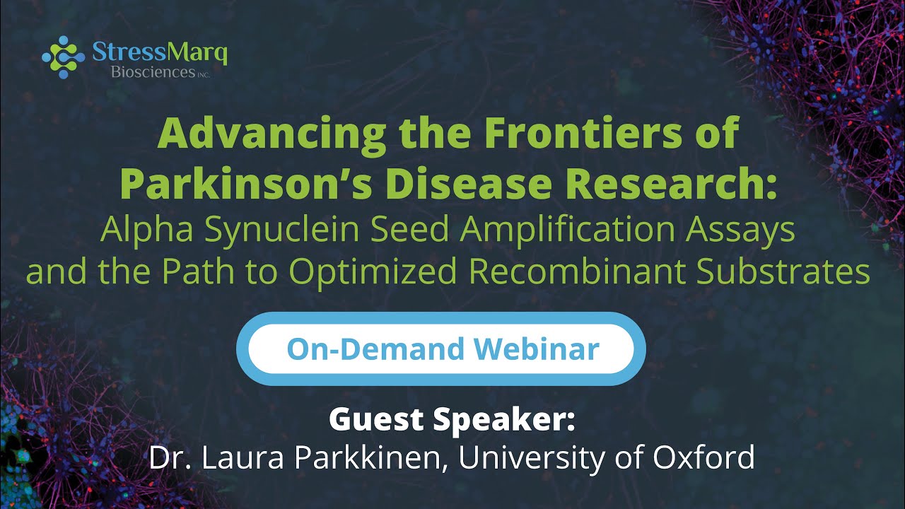 Webinar: Advancing Parkinson's Disease Research with Alpha Synuclein Seed Amplification Assays