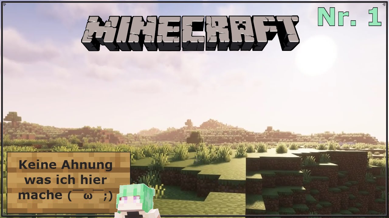 Keine Ahnung was ich hier mache | Minecraft Nr.1