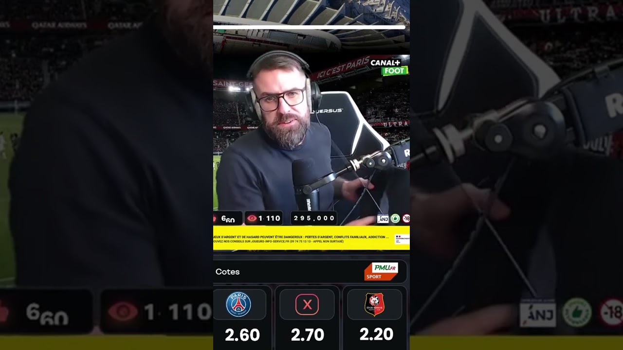 Thomas parle foot se transforme en Ragnar Le Breton lors de Rennes Psg !
