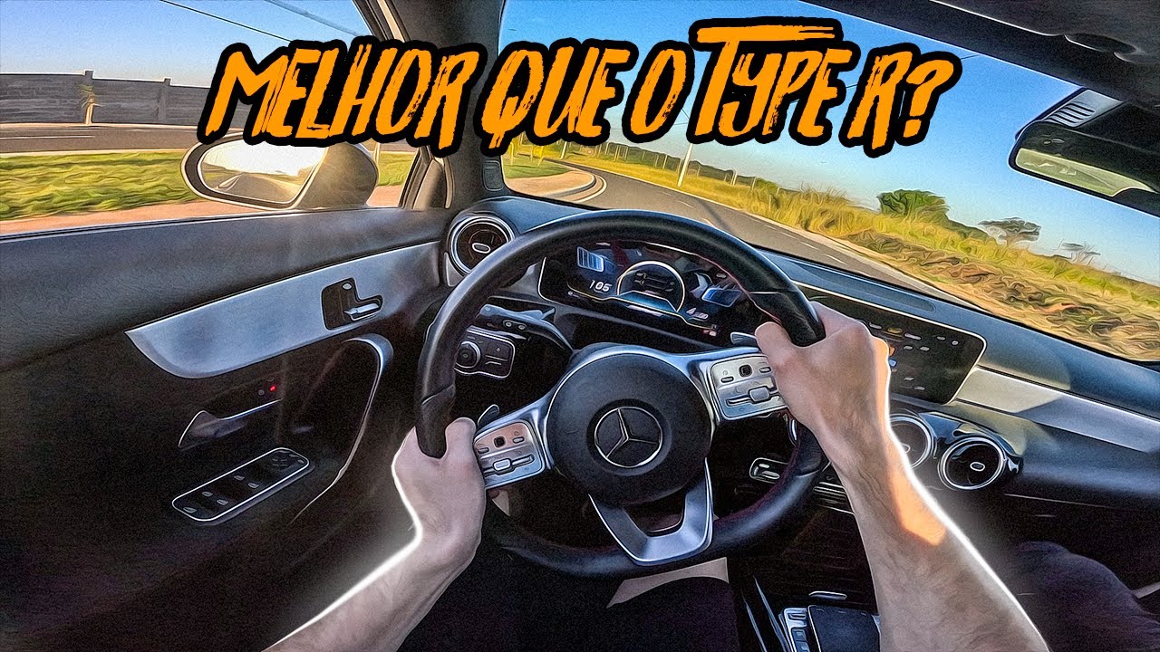 ACELEREI TUDO A MERCEDES A35 AMG!! O HOT HATCH DE ENTRADA DA AMG 🔥🚀