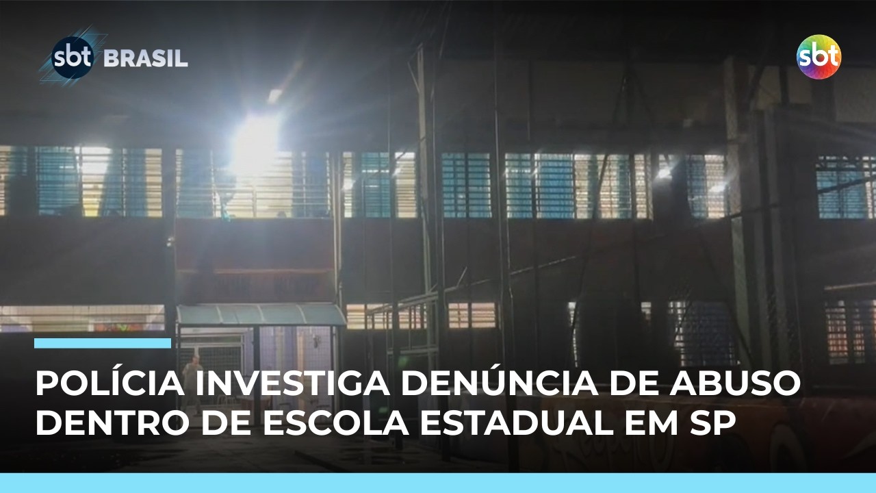 Polícia investiga abuso sexual de menino de 12 anos por alunos dentro de escola em SP | #SBTBrasil