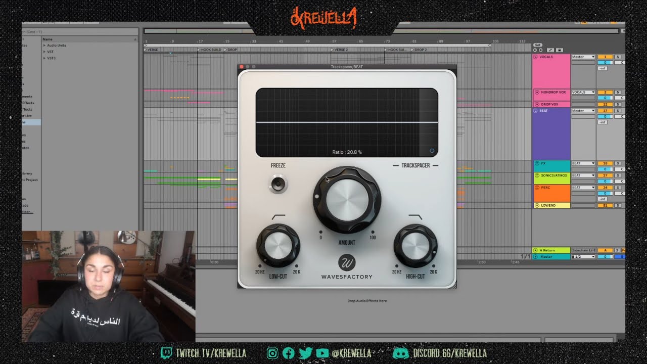 Krewella  (Production breakdown stream 6/05/2021) Twitch Stream