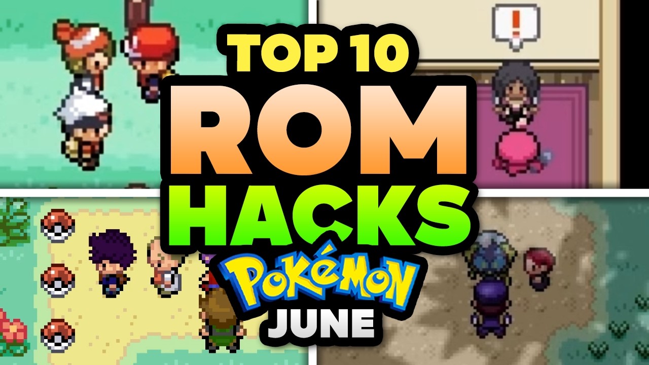 Топ-10 ЛУЧШИХ ROM-хаков Pokemon, в которые стоит поиграть в июне 2026 года