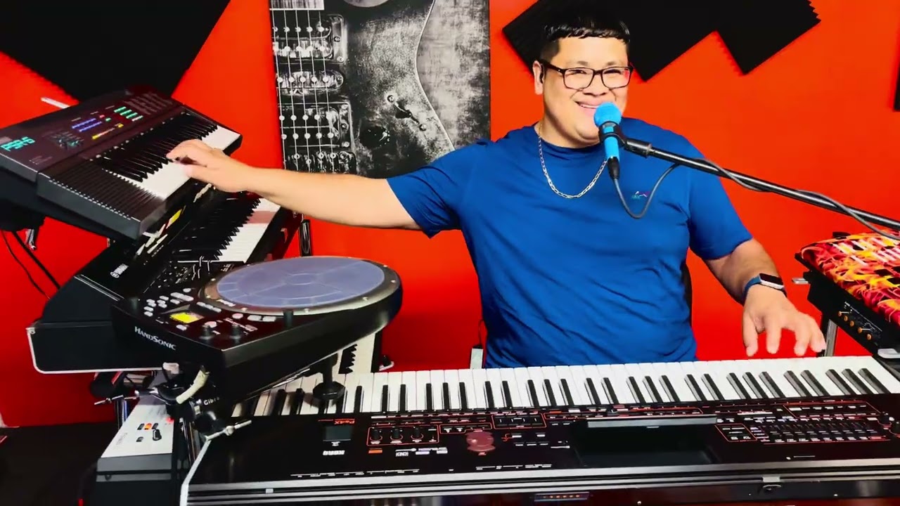 Alfonso Jordan en vivo en el ensayo ￼