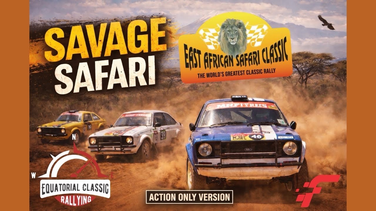 SAVAGE SAFARI | Team Equatorial || East African Safari Classic Rally #classicrally #rallyaction 