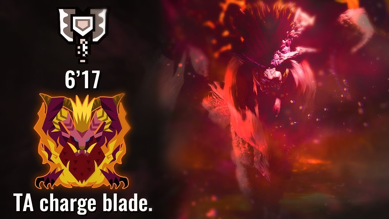 MHWorld: Arch Tempered Teostra - Charge Blade Solo 6'17 [TA Rules]