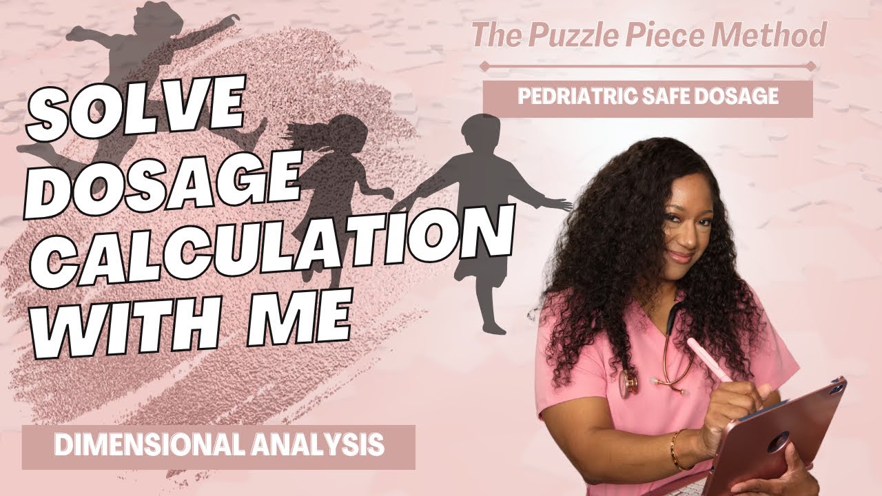 Solve Pediatric Safe Dose Range Using Dimensional Analysis