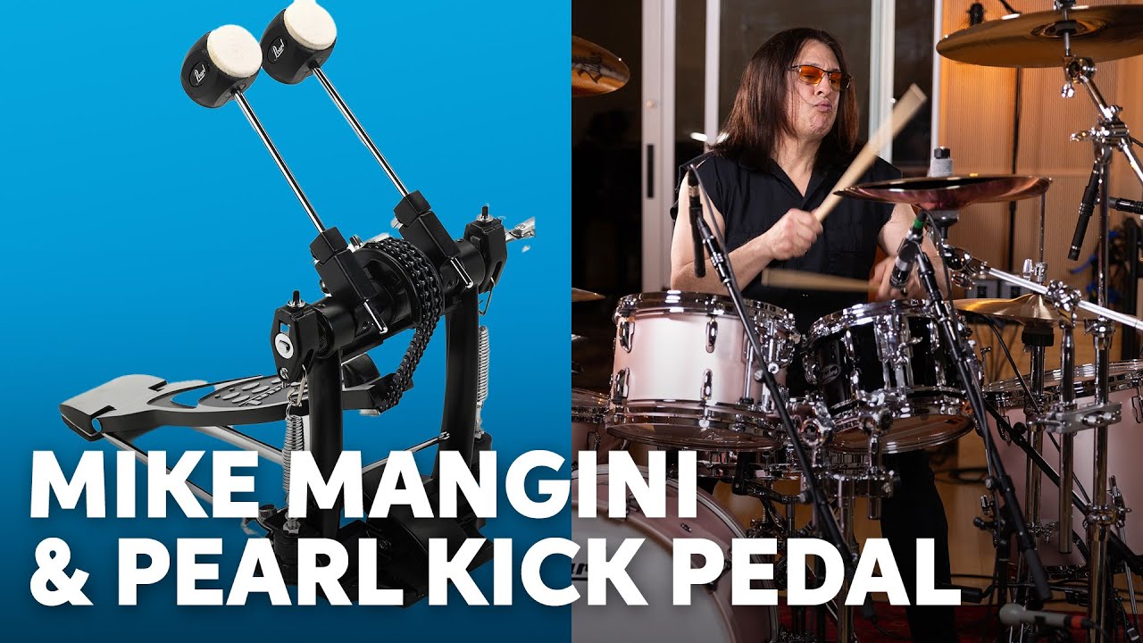 Mike Mangini Demos the Pearl P532 & Demon XR Double Bass Drum Pedals