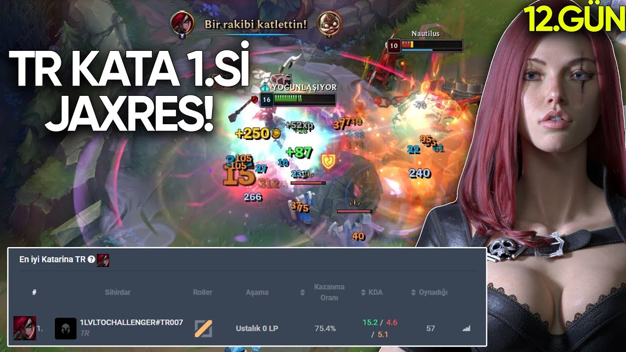 12 GÜNDE TR KATA 1.Sİ OLDUM!