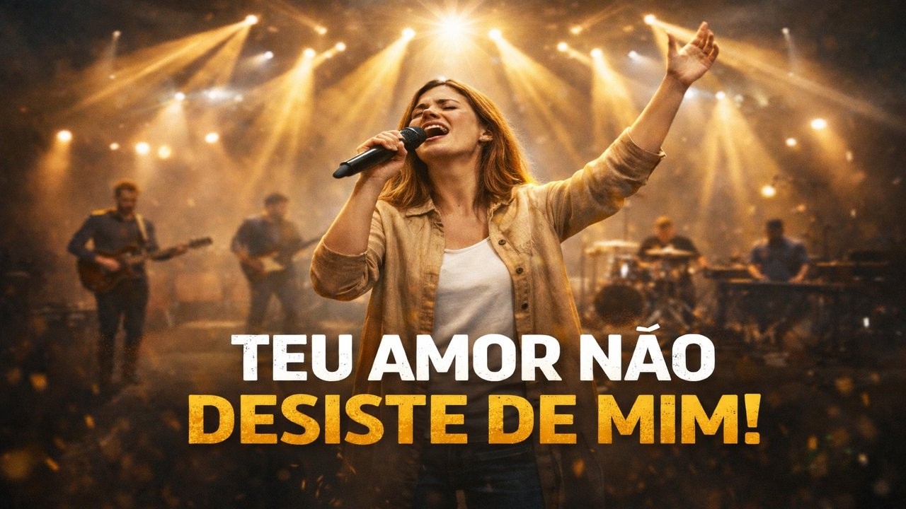 VOCÊ NÃO ESTÁ SOZINHO! | Teu Amor Não Desiste de Mim – Gospel Poderoso 2026