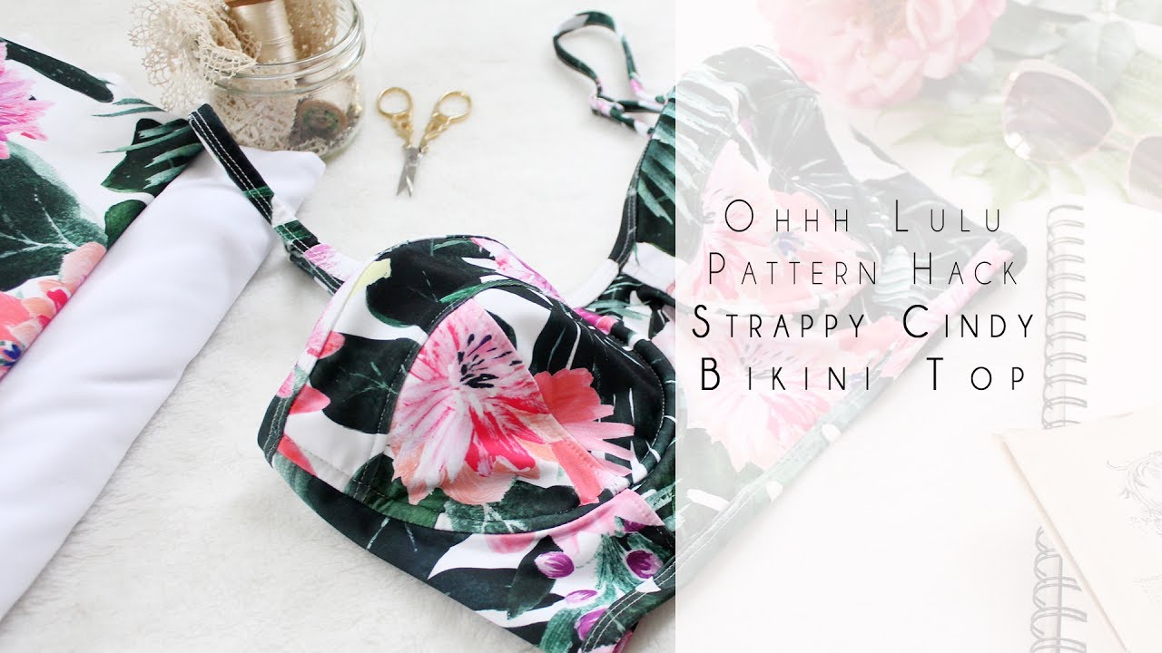 How to Sew a Strappy Cindy Bikini Top with Underwire