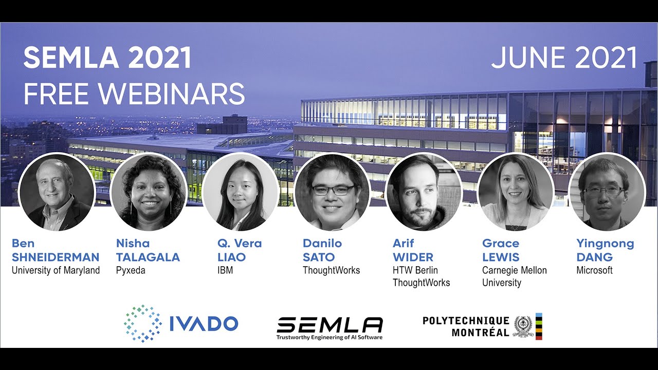 SEMLA2021 - Human-Centered AI: What it is and how software engineering can contribute to its success
