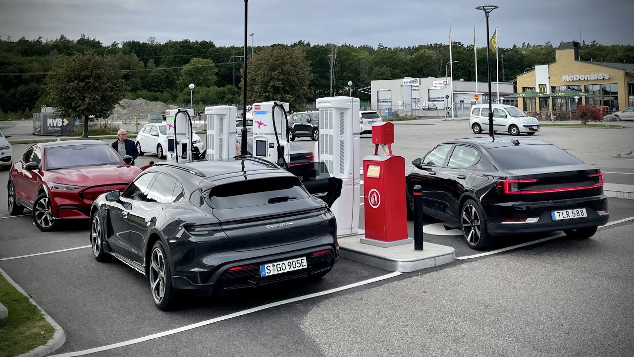 Blasting Across Europe In The Porsche Taycan CT Heading From Germany To Norway!