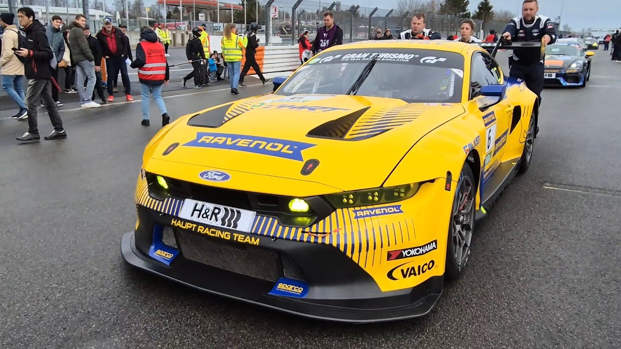 HRT Ford Mustang GT3 • NLS 1 Nürburgring 2025 • David Schumacher