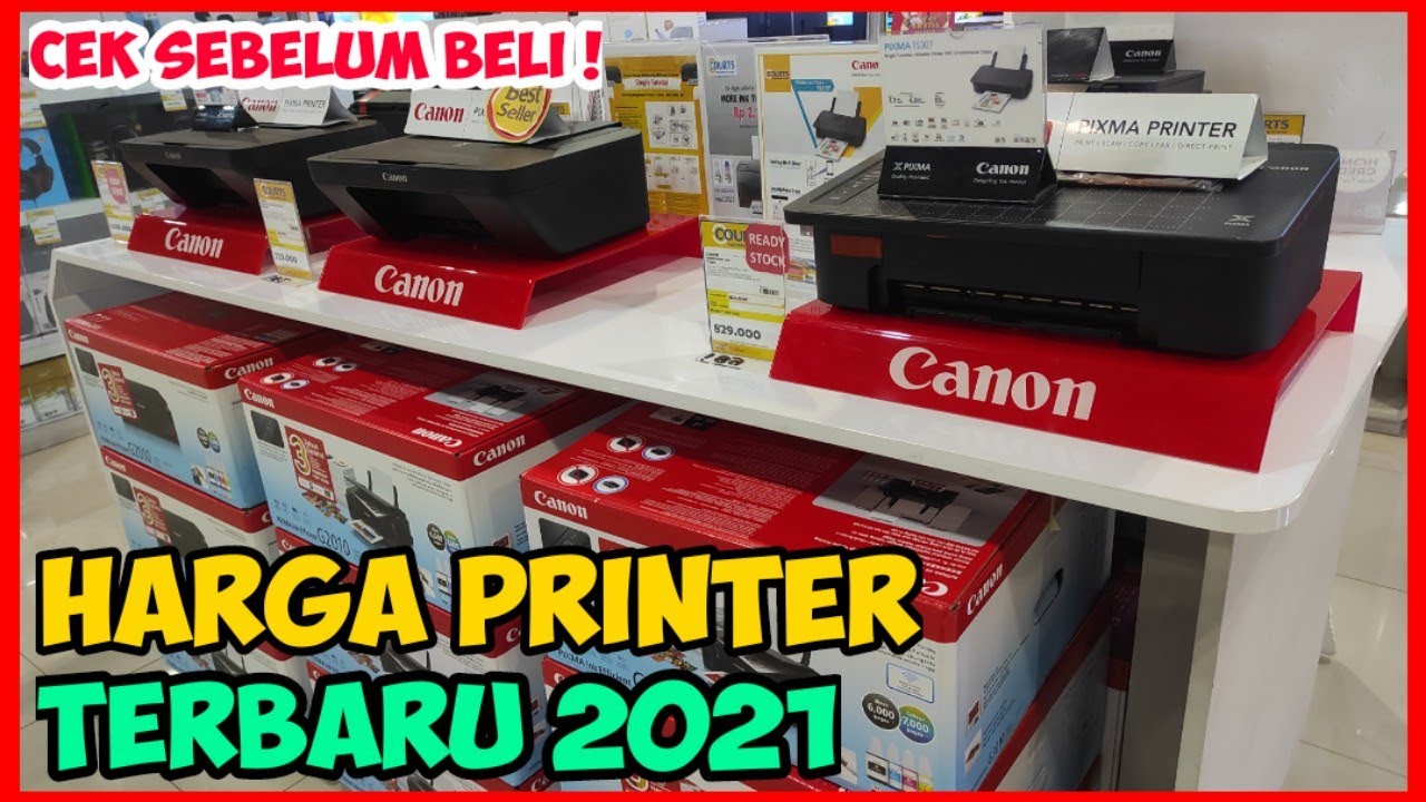 Harga Printer Terbaru 2021 | Daftar Harga Printer Terbaru 2021