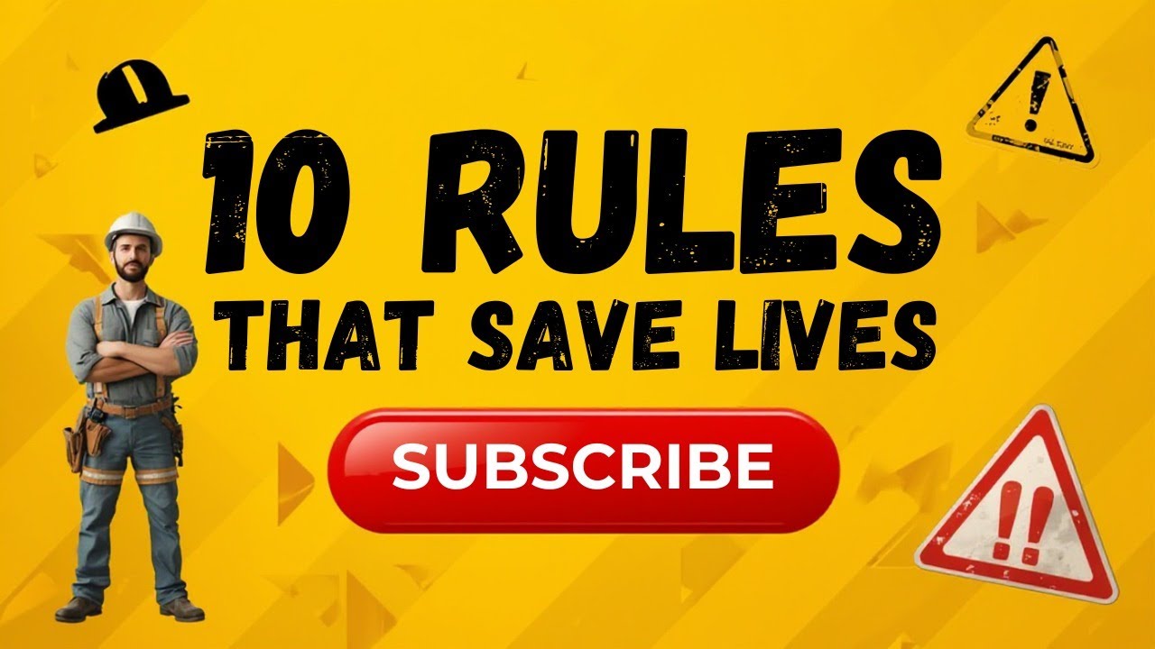 Top 10 Safety Rules That Save Lives on Construction Sites | Must Watch for All Workers