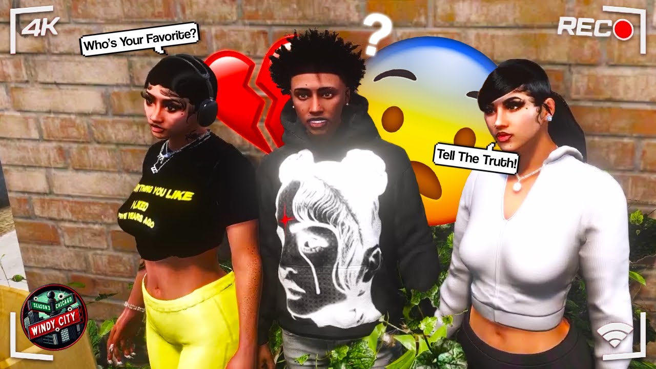 My Girlfriends Want To Know Which One Of Them Is My Favorite?😳 *Drama* Waz In Windy City RP (Finale)