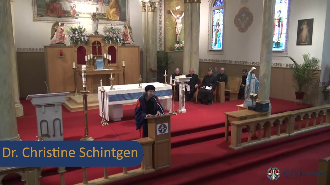 Welcome Address by Dr. Christine Schintgen, President