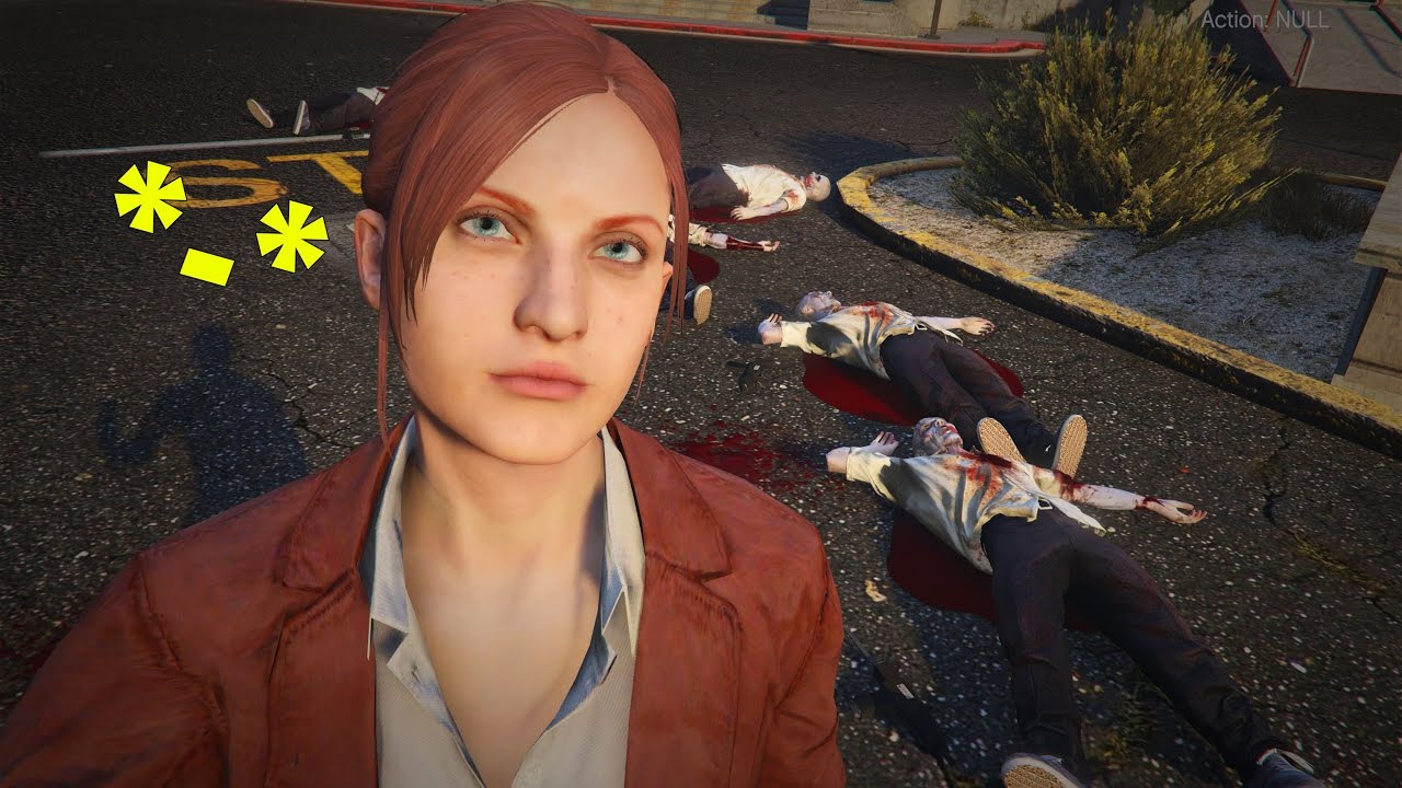GTA V -  MOD  [ Resident evil 2 ]   DOWNLOAD 2020