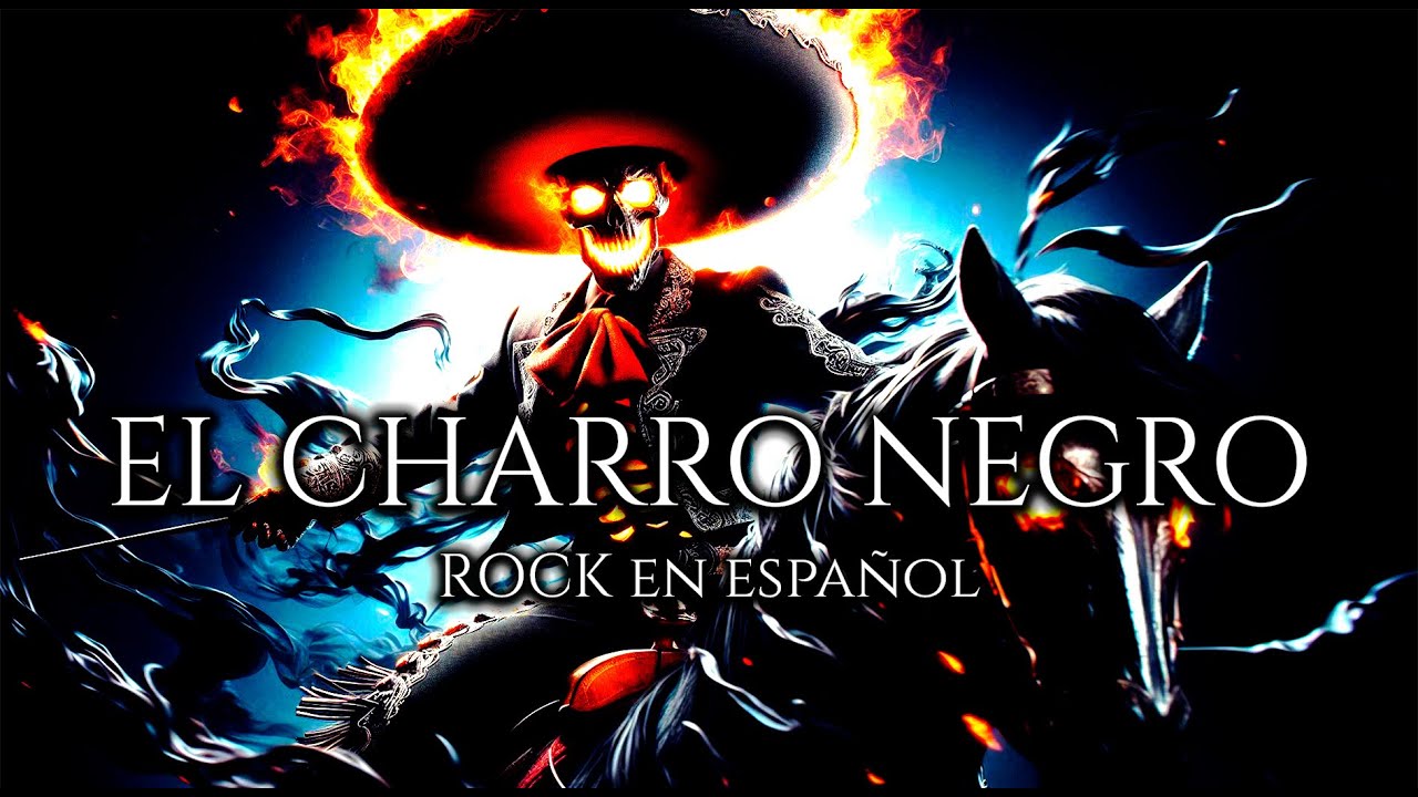 EL CHARRO NEGRO - Rock en español | Dark | Terror | Lyrics | ShippoXP