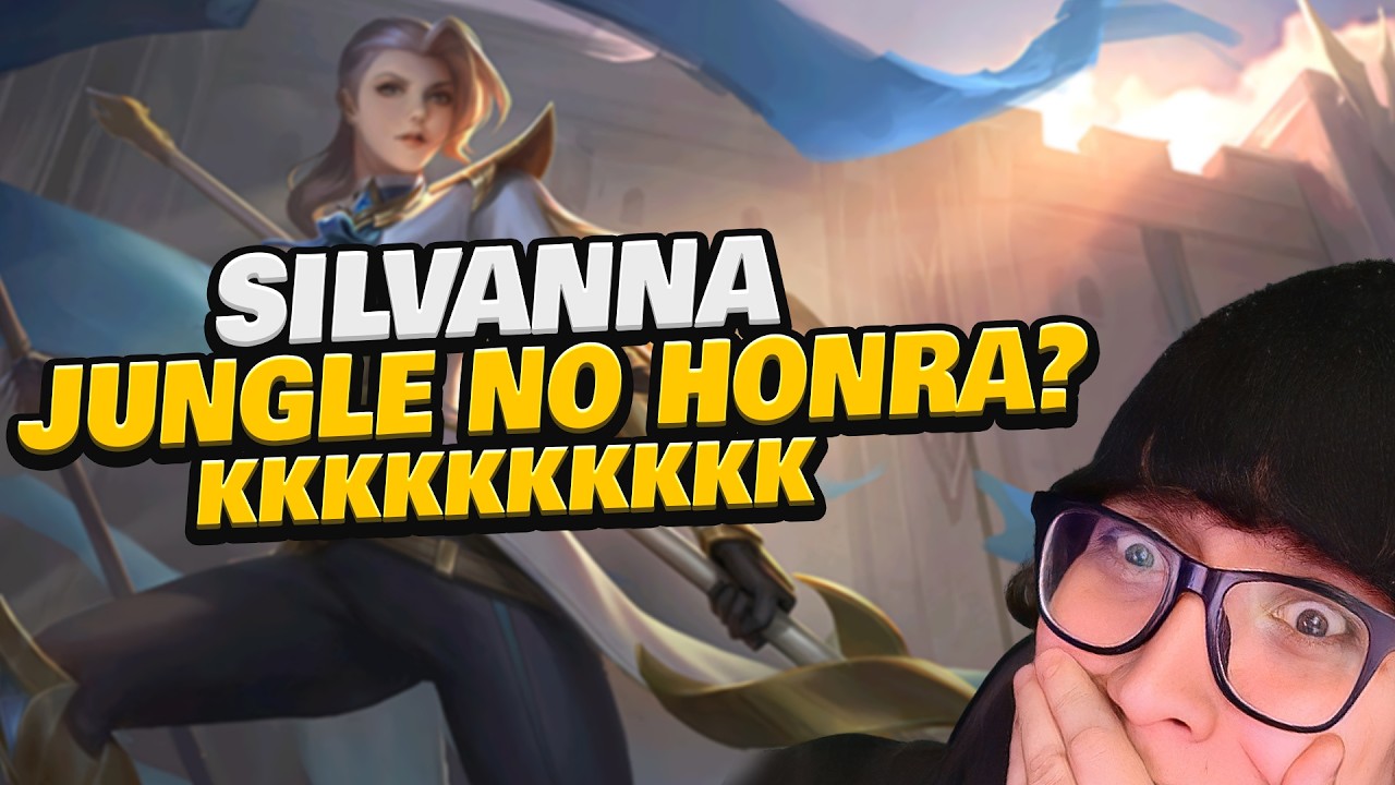 SILVANNA JUNGLE PARECENDO EPICO V KKKKKK | Mobile Legends