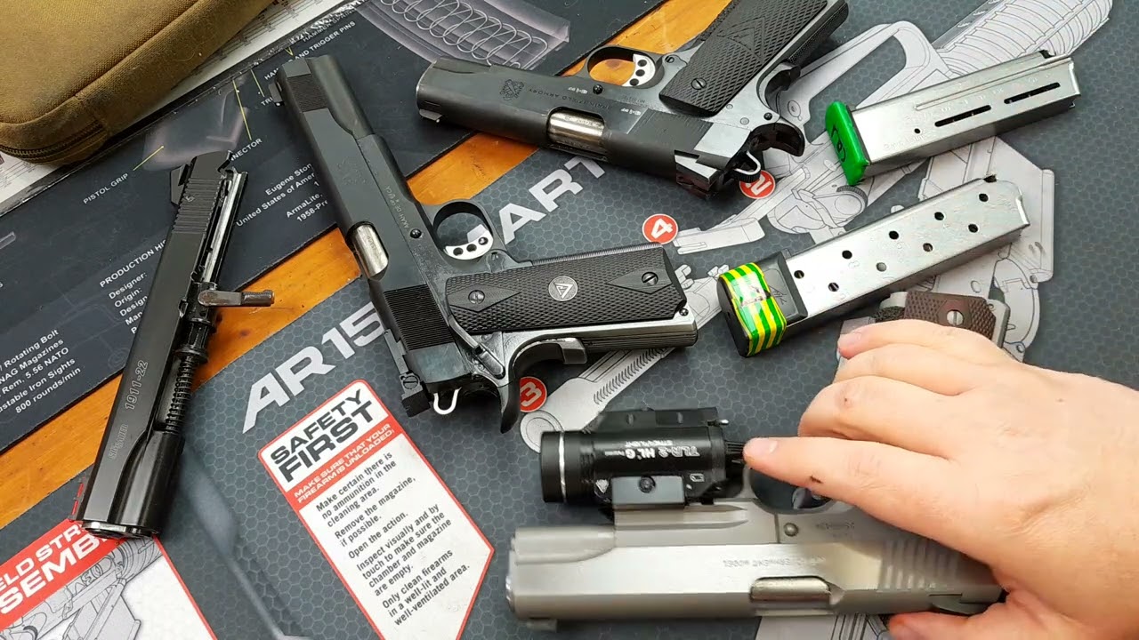 1911er Pistole... als Erste Kurzwaffe?